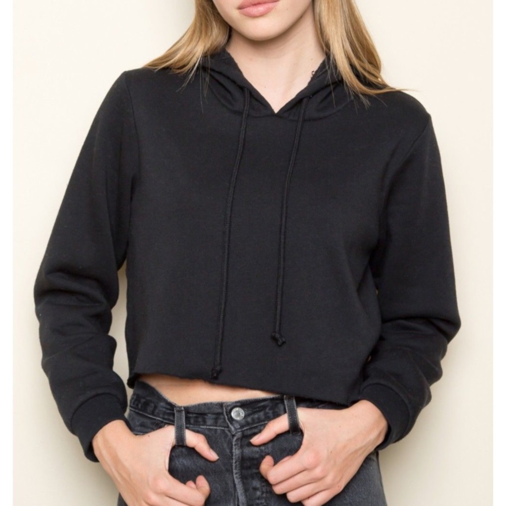 Brandy Melville cropped hoodie
